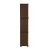 Nilkamal Freedom Mini Medium (FML) Plastic Cabinet for Storage (Sandy & Dark Brown) 6