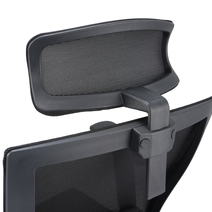 Nilkamal Hexon High Back Mesh with Adjustable Arm Chair (Black) 10