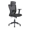 Nilkamal Hexon High Back Mesh with Adjustable Arm Chair (Black) 3