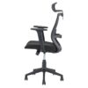 Nilkamal Hexon High Back Mesh with Adjustable Arm Chair (Black) 7