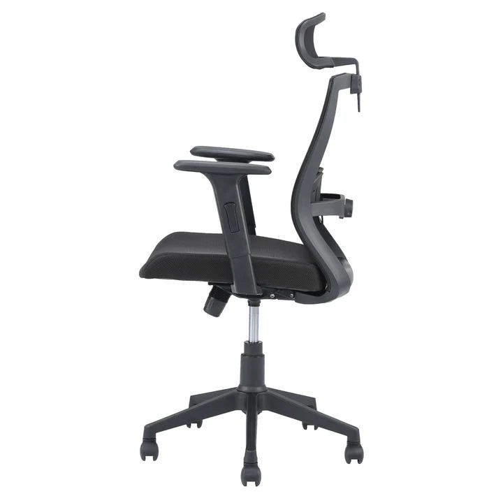 Nilkamal Hexon High Back Mesh with Adjustable Arm Chair (Black) 7