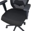 Nilkamal Hexon High Back Mesh with Adjustable Arm Chair (Black) 8