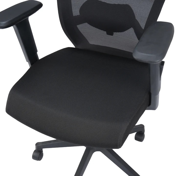 Nilkamal Hexon High Back Mesh with Adjustable Arm Chair (Black) 8