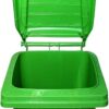 Nilkamal 240L Plastic Garbage Waste Bin (Green) 3