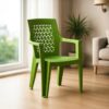 Nilkamal Elevate Plastic Arm Chair (Lush Green) 1