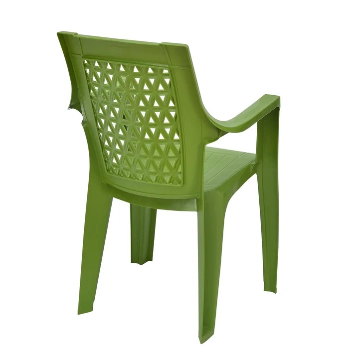 Nilkamal Elevate Plastic Arm Chair (Lush Green) 6
