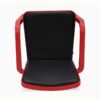 Nilkamal Luxe Full-Back Cushioned Plastic Chair (Bright Red & Black) 11