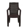 Nilkamal Elevate Plastic Arm Chair (Season Rust Brown) 3