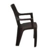 Nilkamal Elevate Plastic Arm Chair (Season Rust Brown) 4