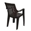 Nilkamal Elevate Plastic Arm Chair (Season Rust Brown) 5