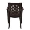 Nilkamal Elevate Plastic Arm Chair (Season Rust Brown) 6