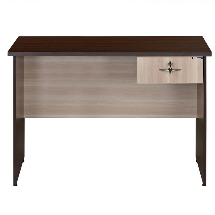 Nilkamal Enzo Office 4 ft Table (Brown & Cloud Ash) 6