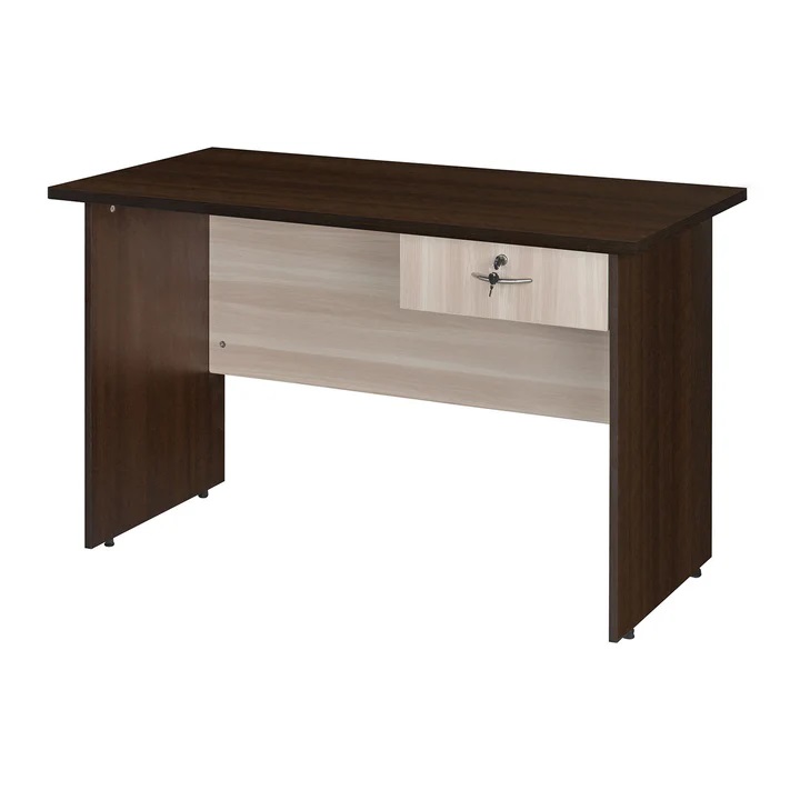Nilkamal Enzo Office 4 ft Table (Brown & Cloud Ash) 9