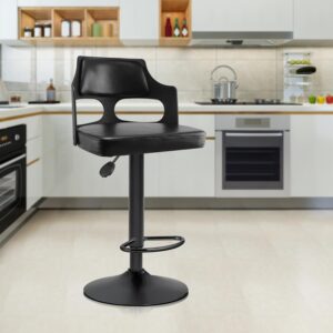 Alpha Bar Stool (Black)