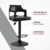 Alpha Bar Stool (Black) 3