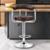 GNJ Bar Stool (Brown) 1