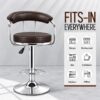 GNJ Bar Stool (Brown) 7