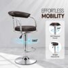 Kemon Bar Stool (Brown) 7
