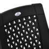 Nilkamal Elevate Plastic Arm Chair (Iron Black) 7